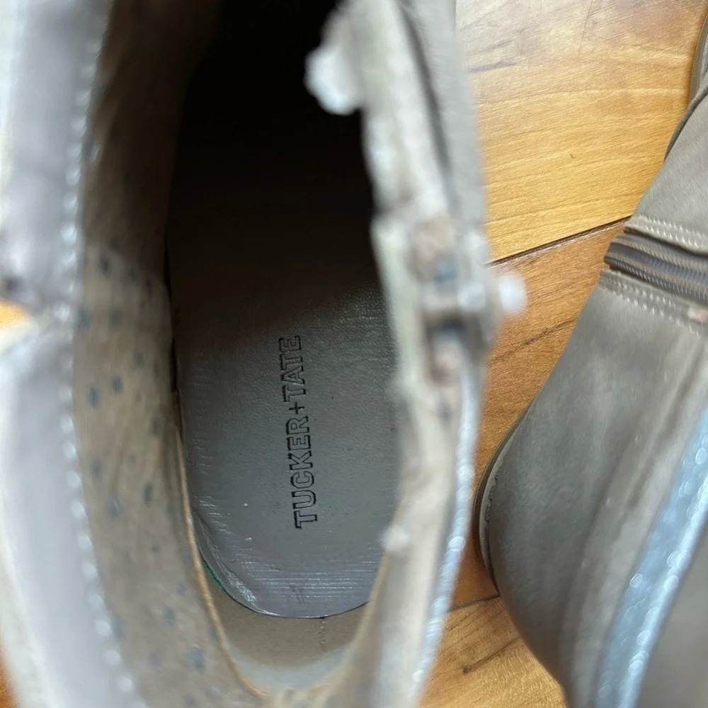 Tucker Tate Gray Kids Boots